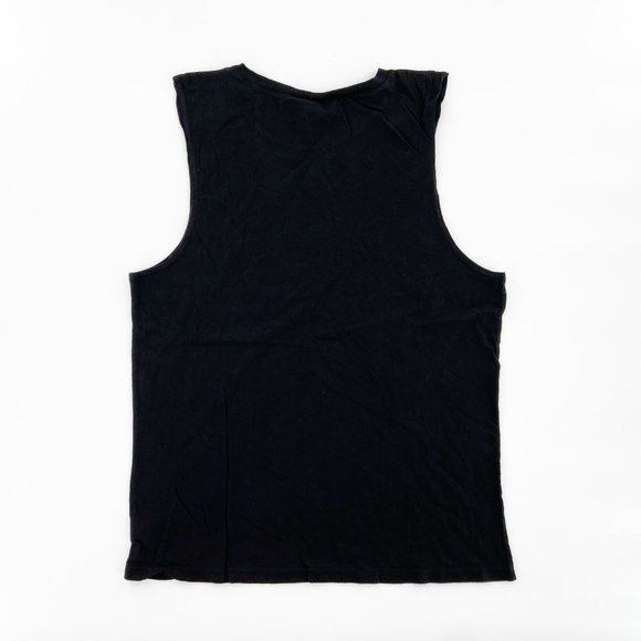 NWT RICHER POORER Womens Muscle Tank Top Tee Shirt Black Soft Cotton Made in USA - Picture 3 of 6